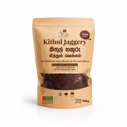 Made in Earth Jaggery 500g — front view